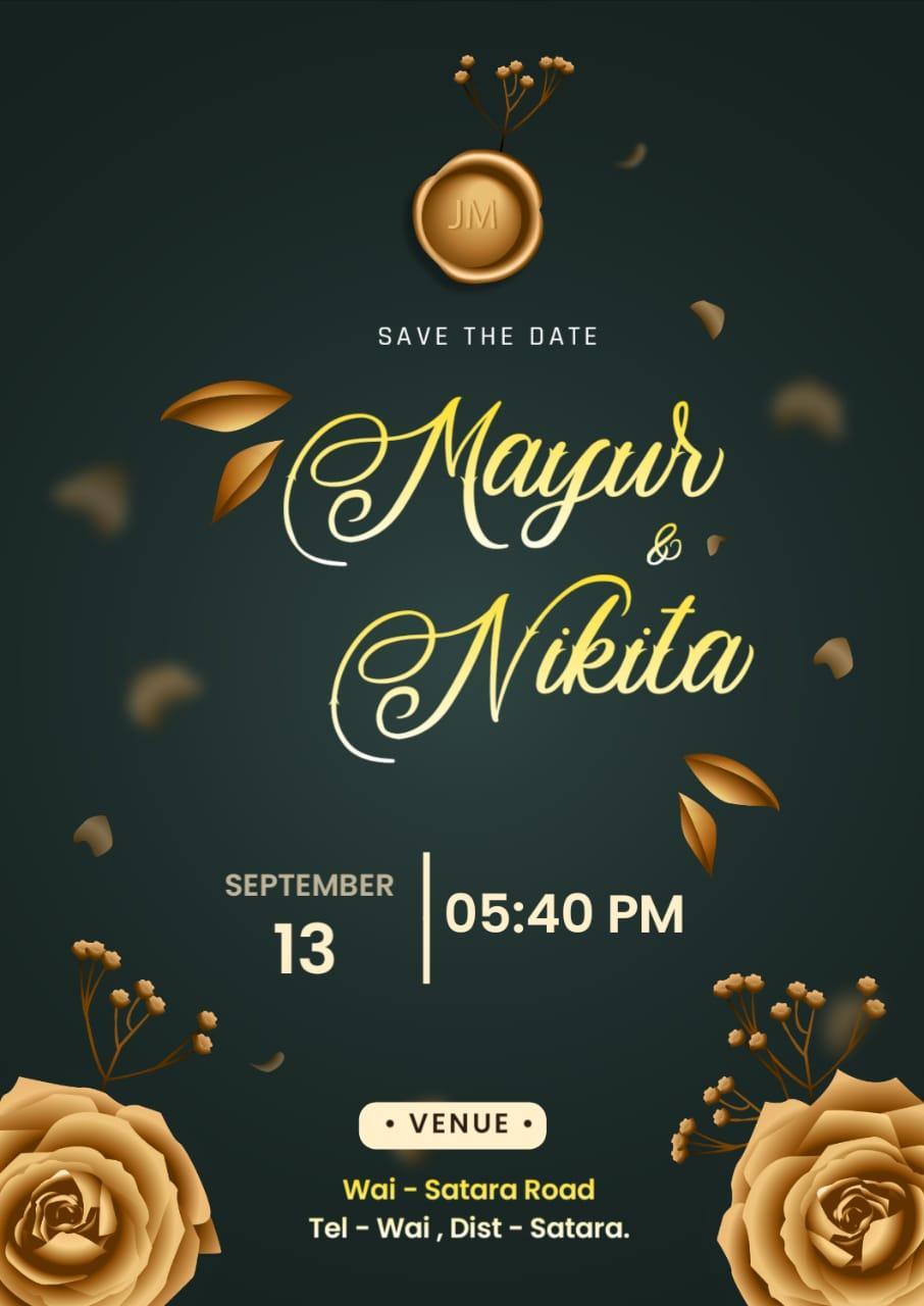 English Wedding Invitation PLP File 2025