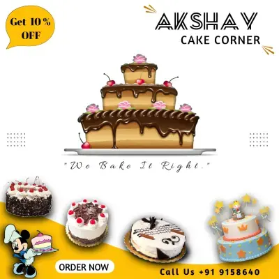 Cake Shop Design Banner Marathi & English | Bakery Shop Invitation PLP